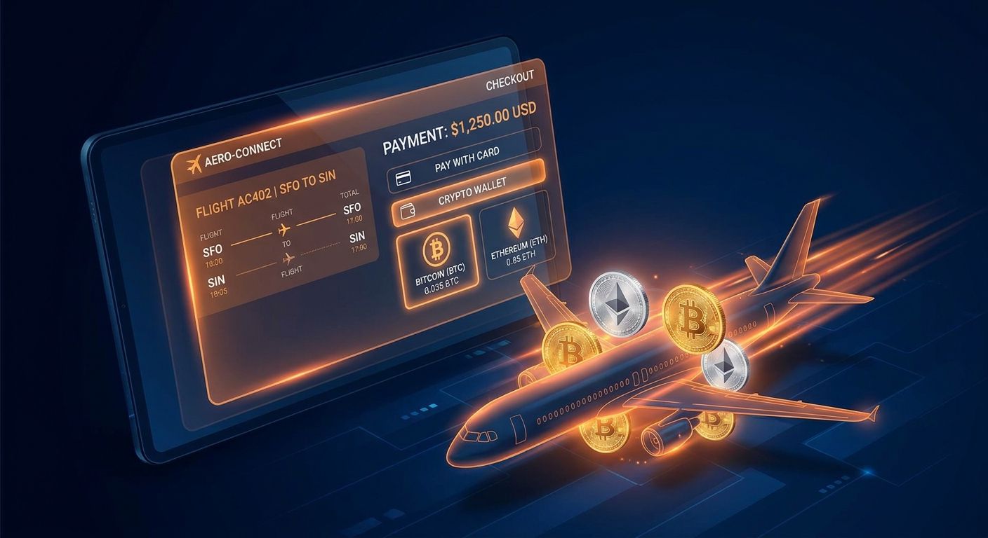 Book Airline Flights with Cryptocurrency