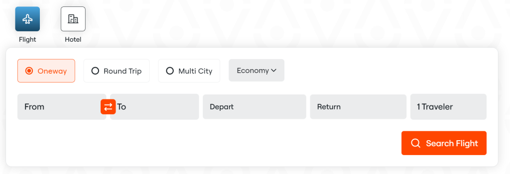 travorio flight booking 